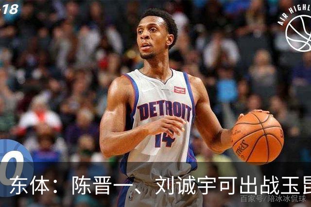 东体：陈晋一、刘诚宇可出战玉昆，蒋圣龙、李可已参加对抗训练