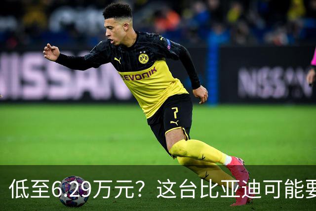 低至6.29万元？这台比亚迪可能要抢着买！