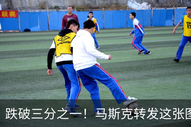 跌破三分之一！马斯克转发这张图，只说了四个字