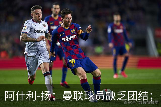 阿什利-扬：曼联球员缺乏团结；卡里克知道自己下课已成定局